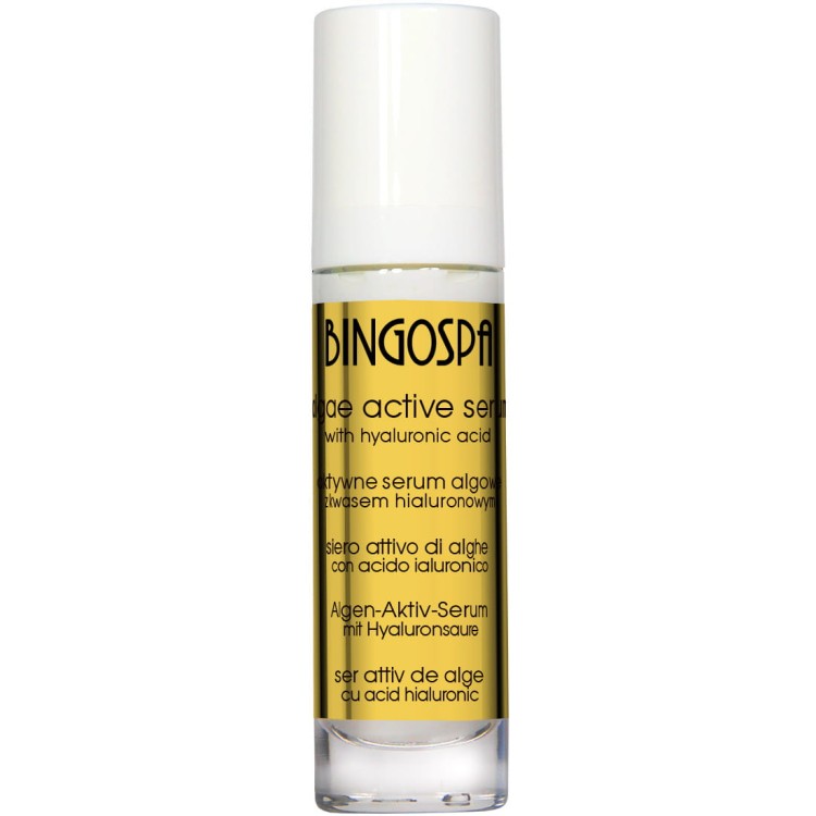 Aktywne serum algowe z kwasem hialuronowym BINGOSPA