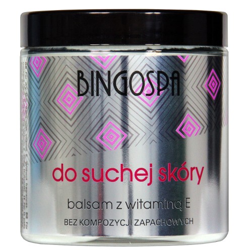 Do suchej skóry dłoni - łokci - kolan - stóp balsam z witaminą E - bez zapachu 250 g