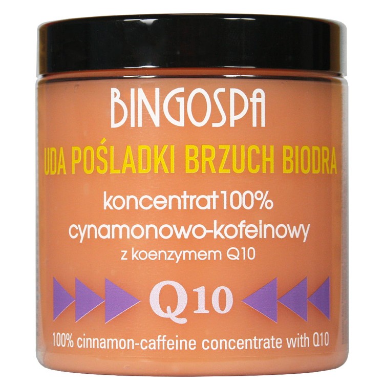 Koncentrat 100% cynamonowo-kofeinowy z koenzymem Q10 BINGOSPA