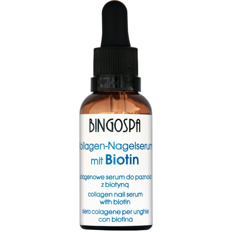 Kolagenowe serum do paznokci z biotyną 30 ml BINGOSPA