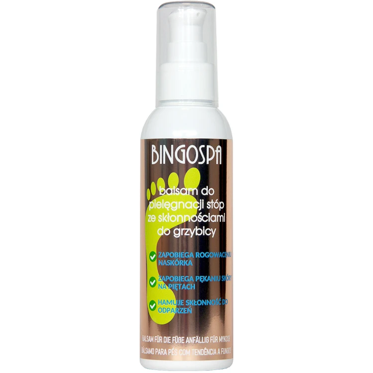 Balsam do pielęgnacji stóp ze skłonnościami grzybicy BINGOSPA  135 g