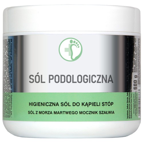 Sól podologiczna higieniczna sól do kąpieli stóp 600 g BINGOSPA
