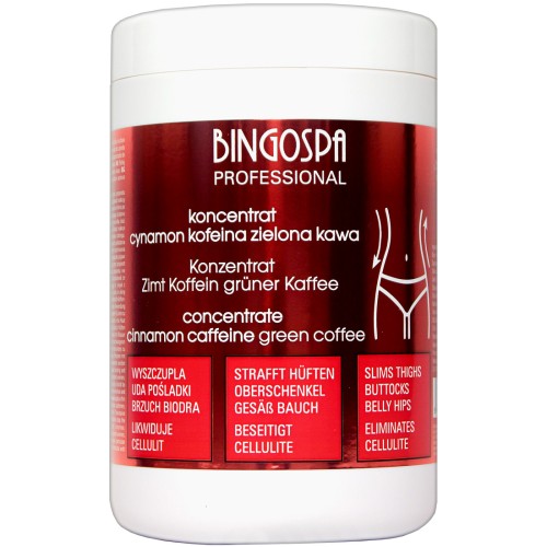 Koncentrat cynamon kofeina zielona kawa BINGOSPA