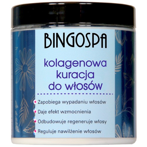 Kolagenowa kuracja do włosów 250 g BINGOSPA
