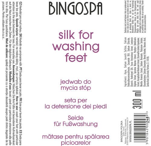 Jedwab do mycia stóp BINGOSPA