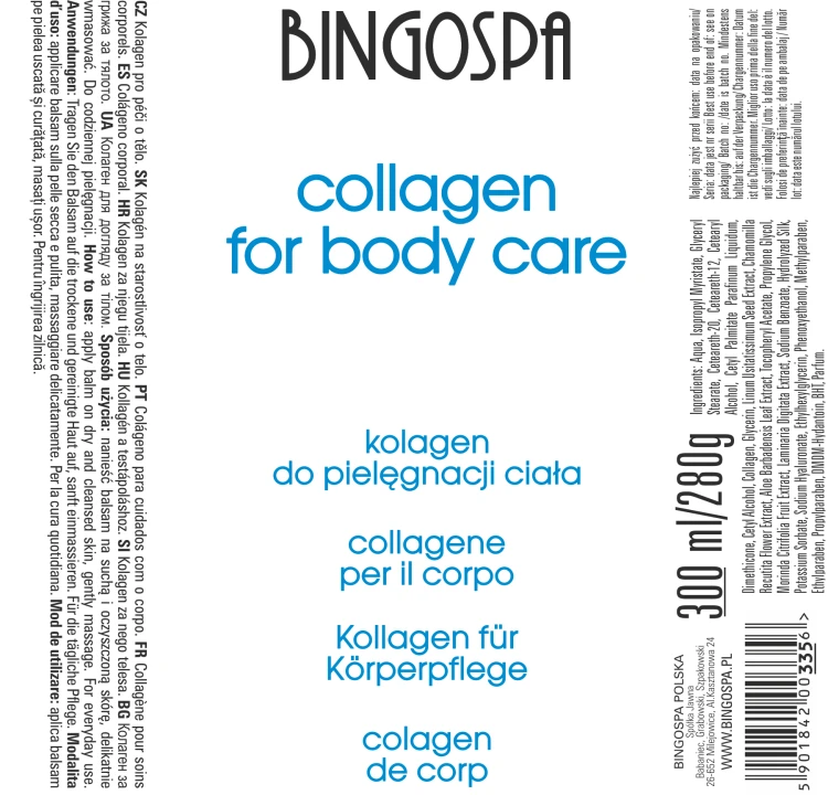 Kolagen do ciała BINGOSPA