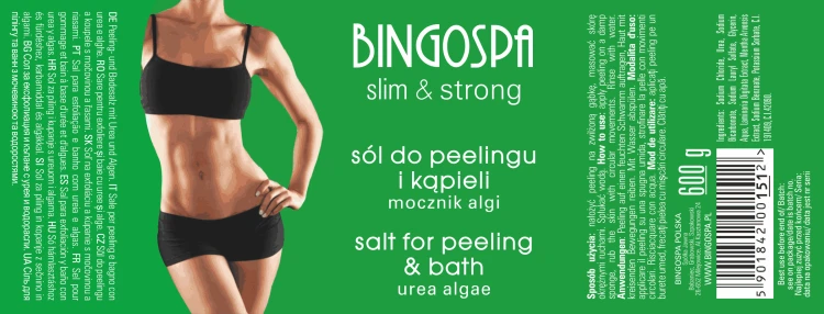 Algi do peelingu BINGOSPA slim & strong