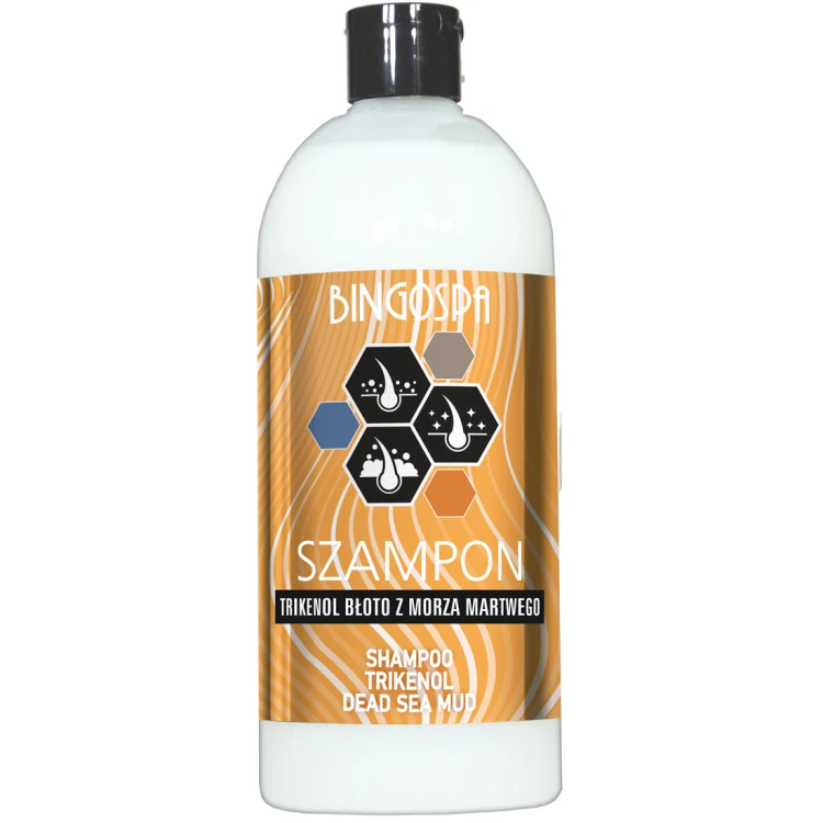 Szampon z Trikenolem i błotem z Morza Martwego 500 ml BINGOSPA