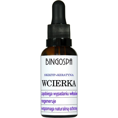 Wcierka do włosów skrzyp i keratyna 30 ml BINGOSPA