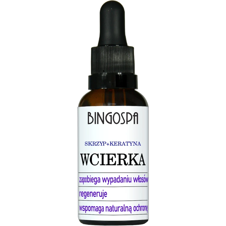 Wcierka do włosów skrzyp i keratyna 30 ml BINGOSPA