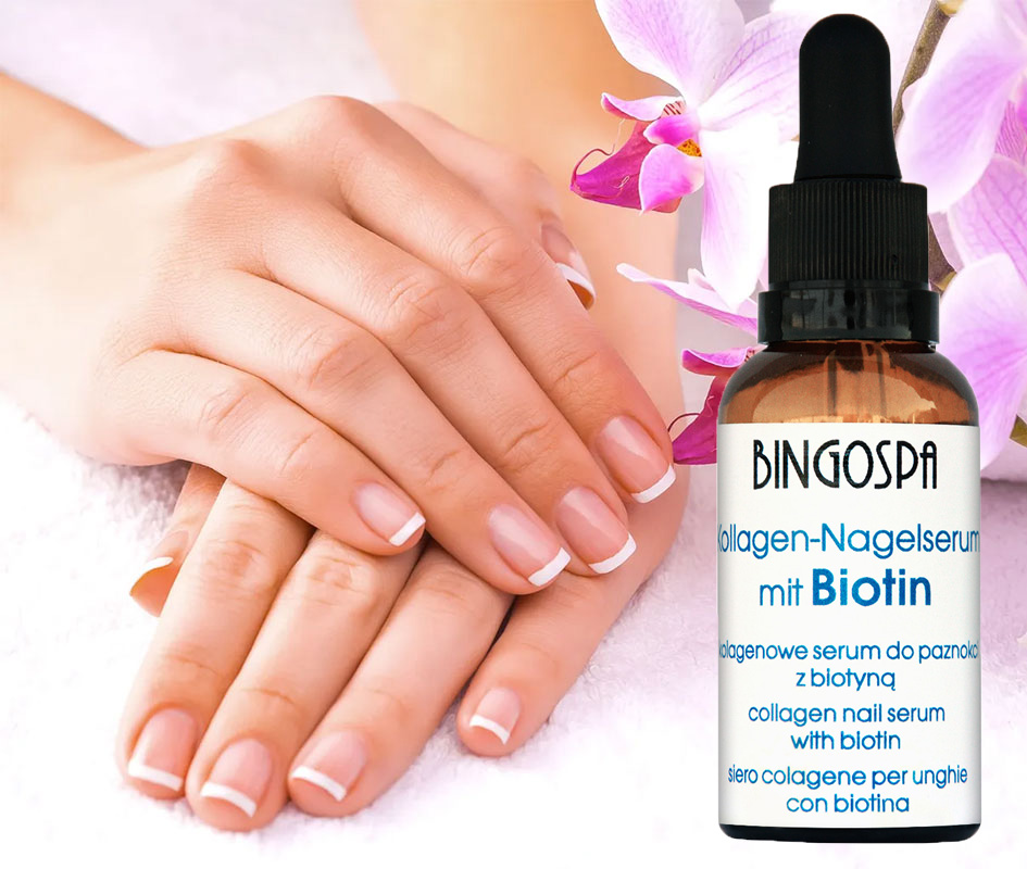 Kolagenowe serum do paznokci z biotyną