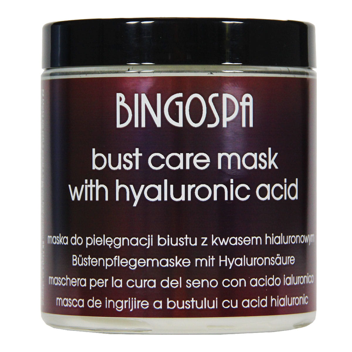 Maska do pielęgnacji biustu z kwasem hialuronowym BINGOSPA
