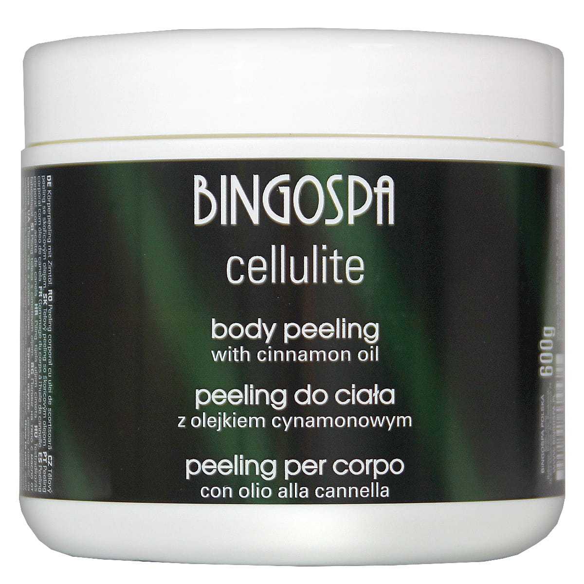 CELLULITE Peeling do ciała z olejkiem cynamonowym 600 g