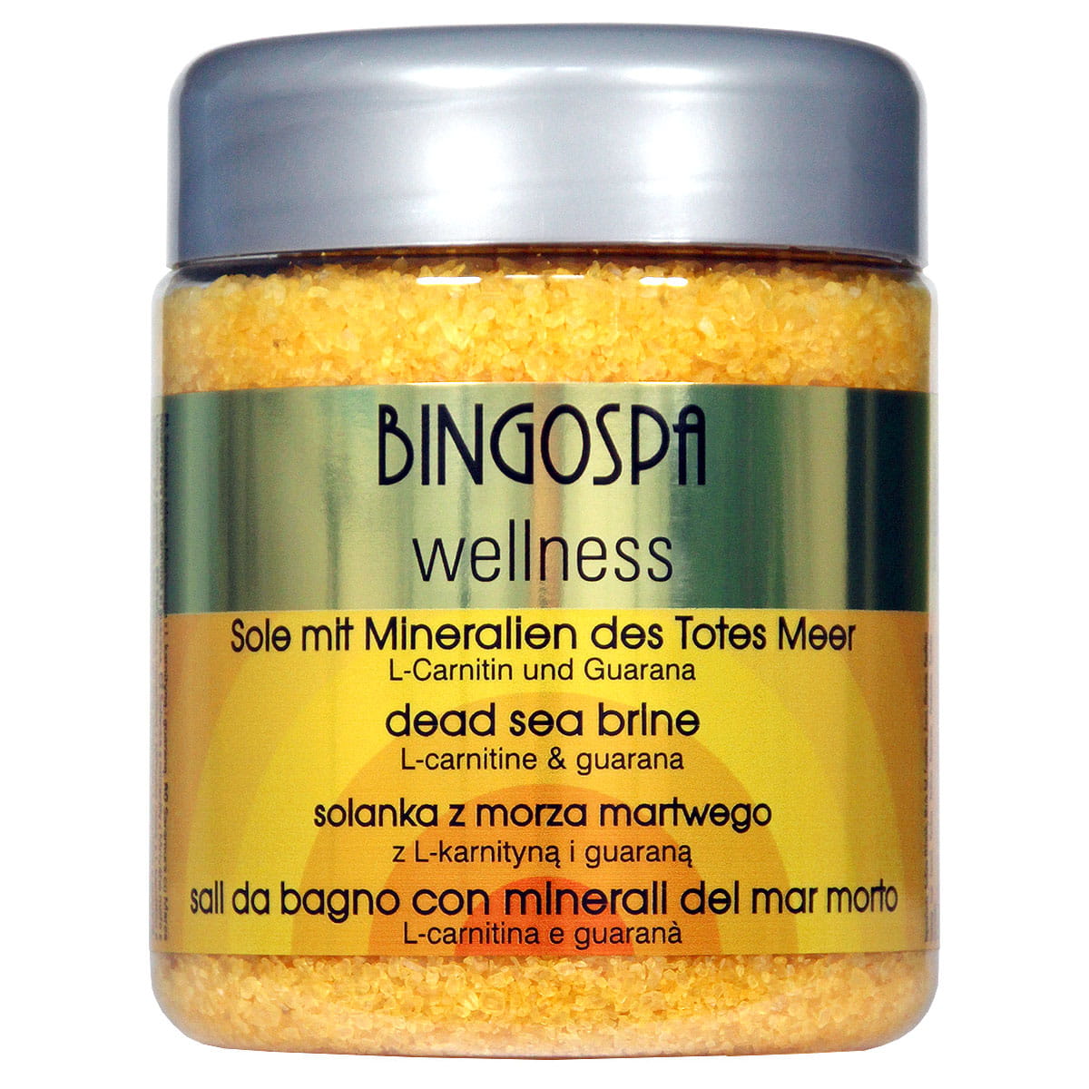 Solanka z minerałami Morza Martwego z L-karnityną i guaraną BINGOSPA wellness