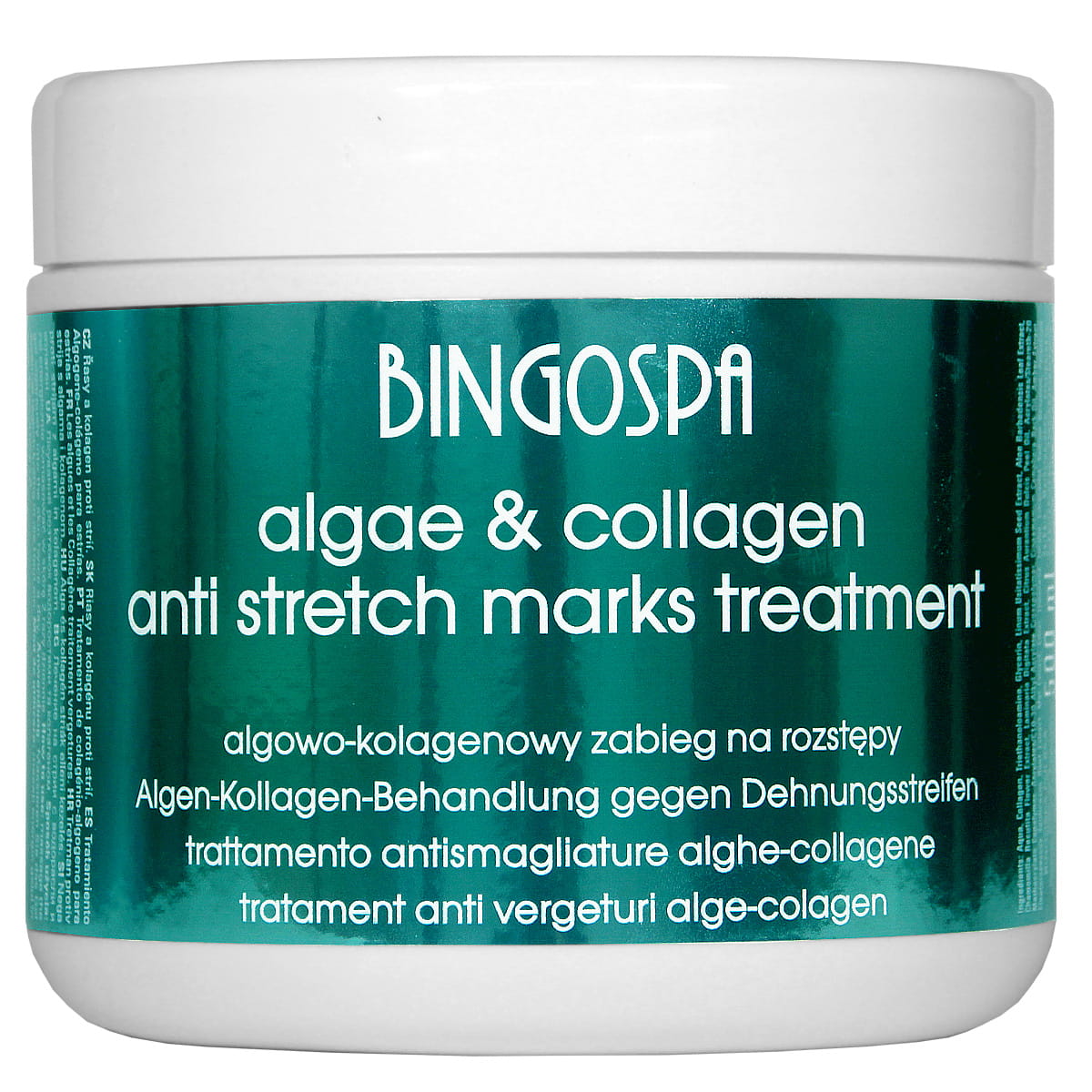 NA ROZSTĘPY Zabieg Algowo-kolagenowy 500 g BINGOSPA