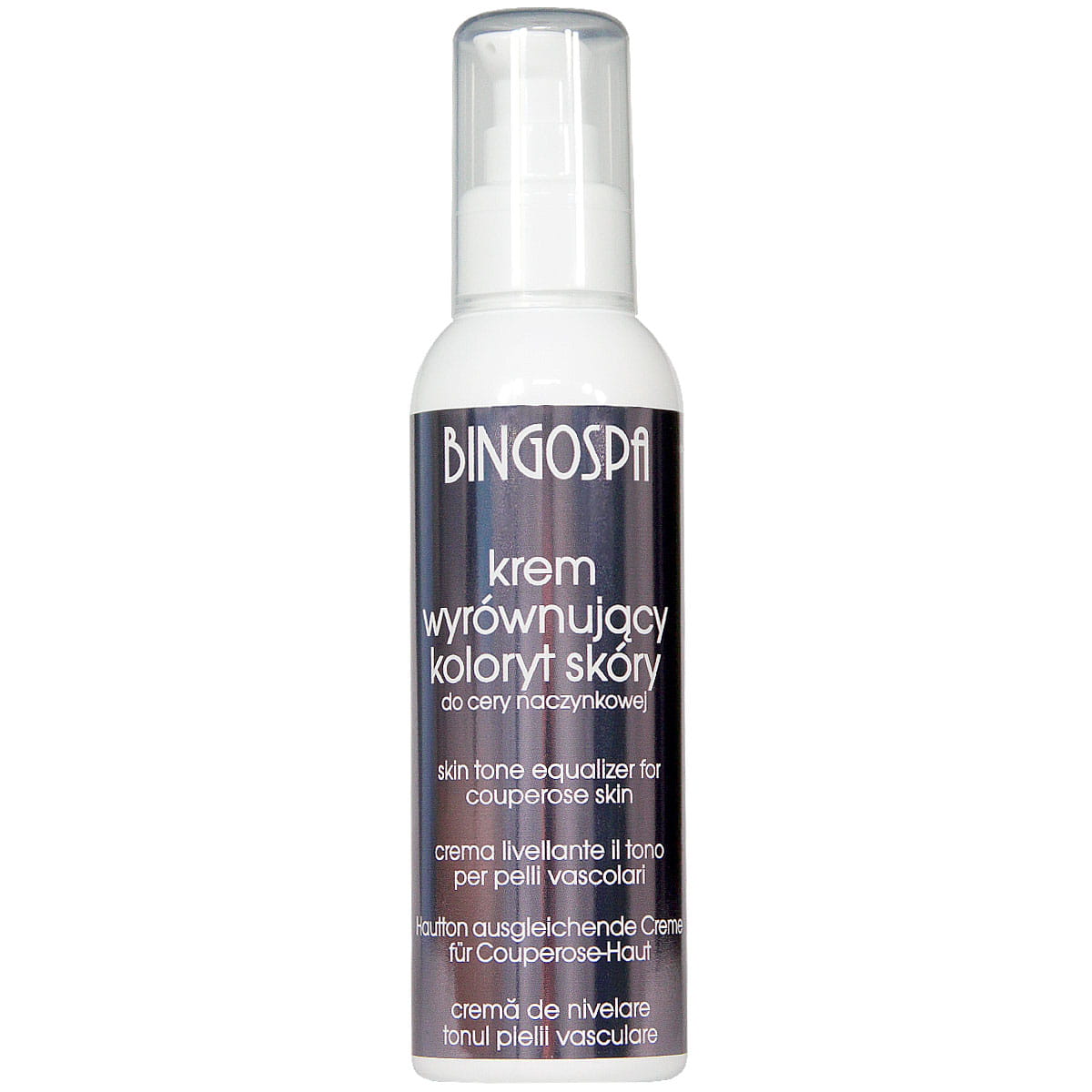 Krem wyrównujący koloryt do cery naczynkowej 135 g BINGOSPA