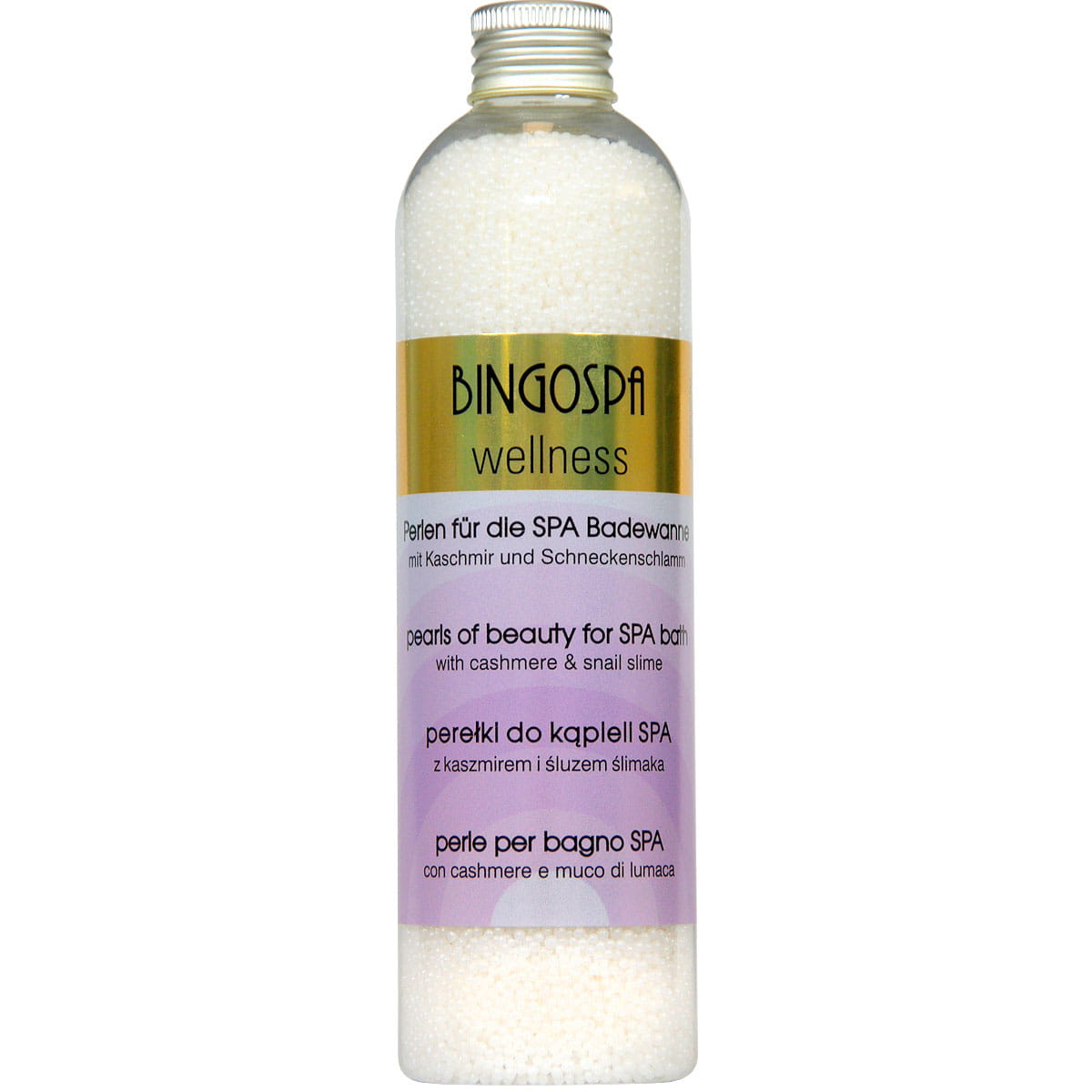 Pearls of beauty for SPA bath - cashmere and snail slime BINGOSPA wellness