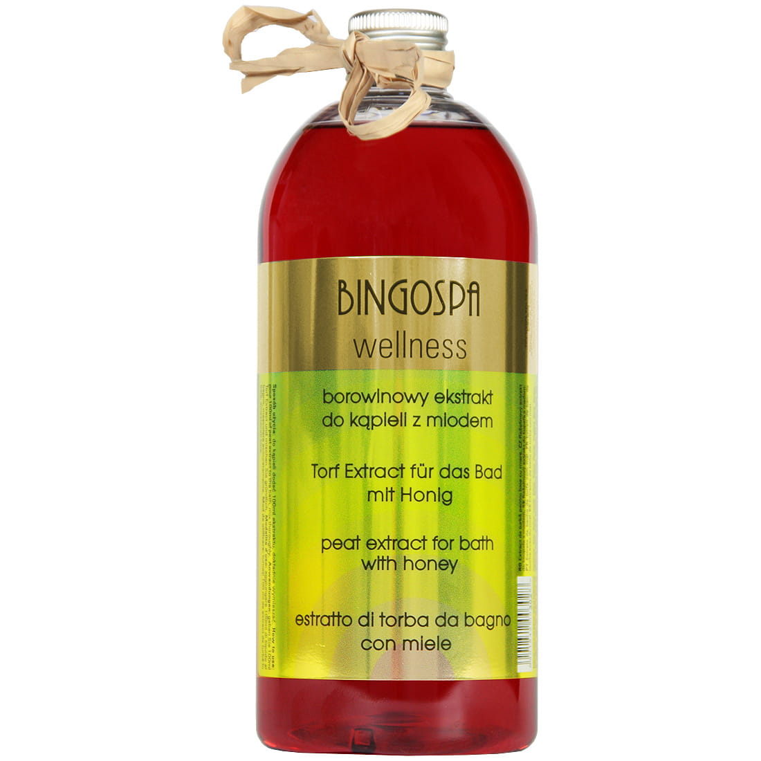 Borowinowy ekstrakt do kąpieli z miodem BINGOSPA wellness