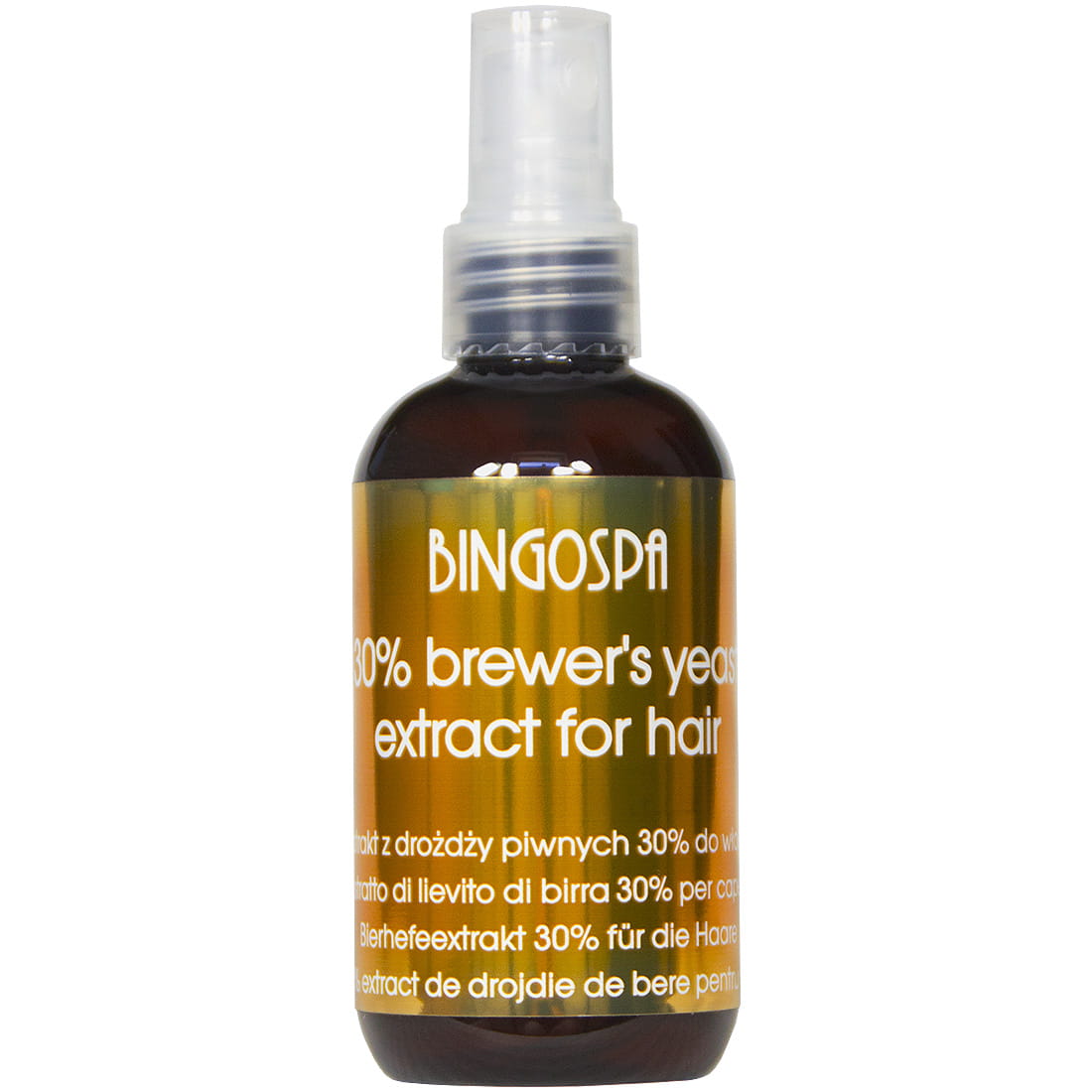 NA POROST WŁOSÓW Ekstrakt z drożdży 100 ml 30 % BINGOSPA