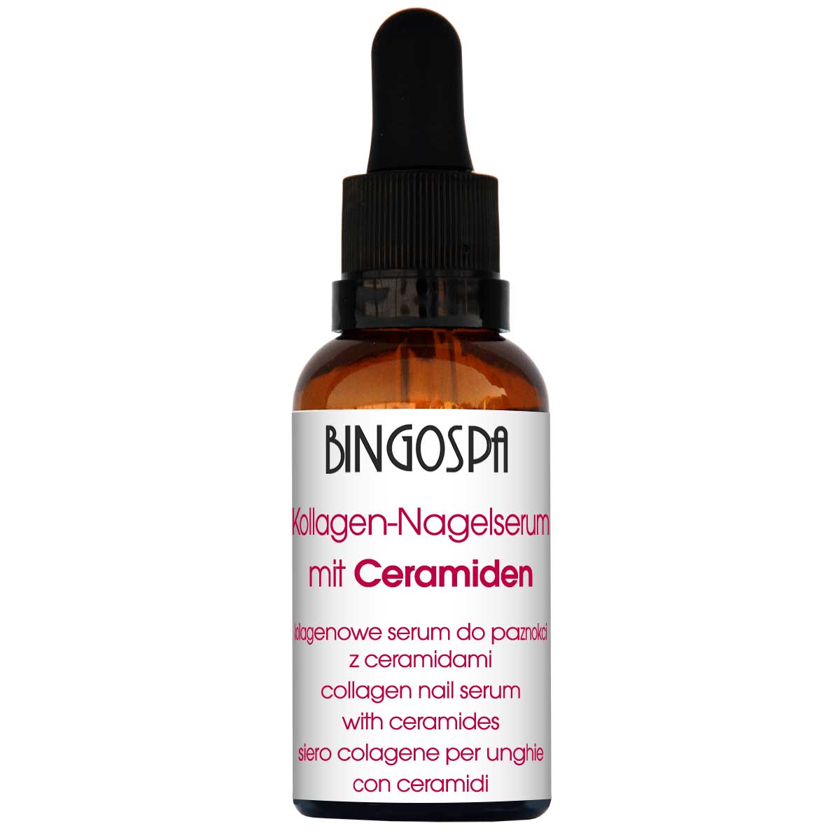 Kolagenowe serum do paznokci z ceramidami 30 ml BINGOSPA