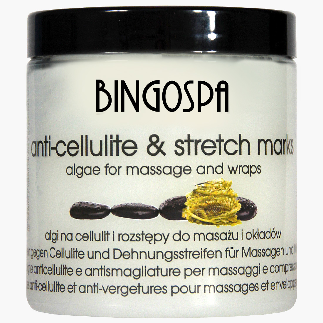 Algi na cellulit i rozstępy do okładów i masażu 250 g BINGOSPA