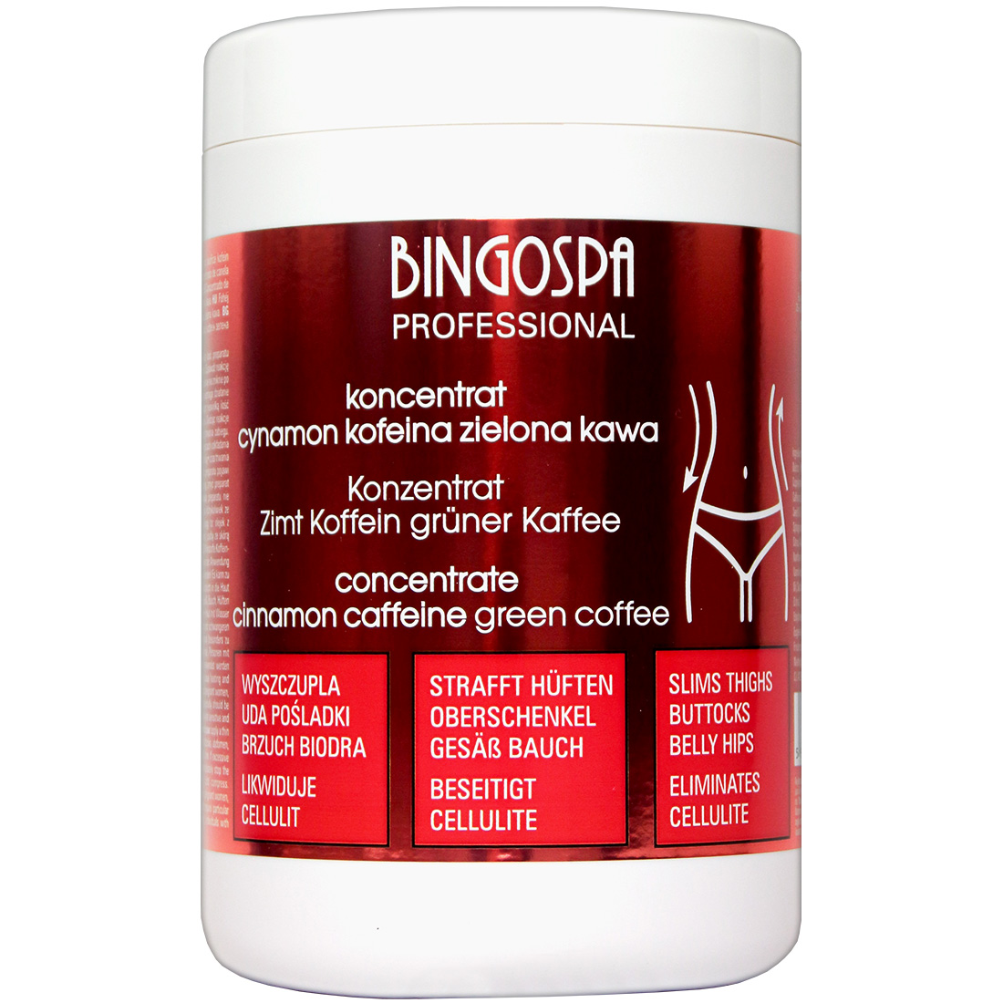 Koncentrat cynamon kofeina zielona kawa BINGOSPA
