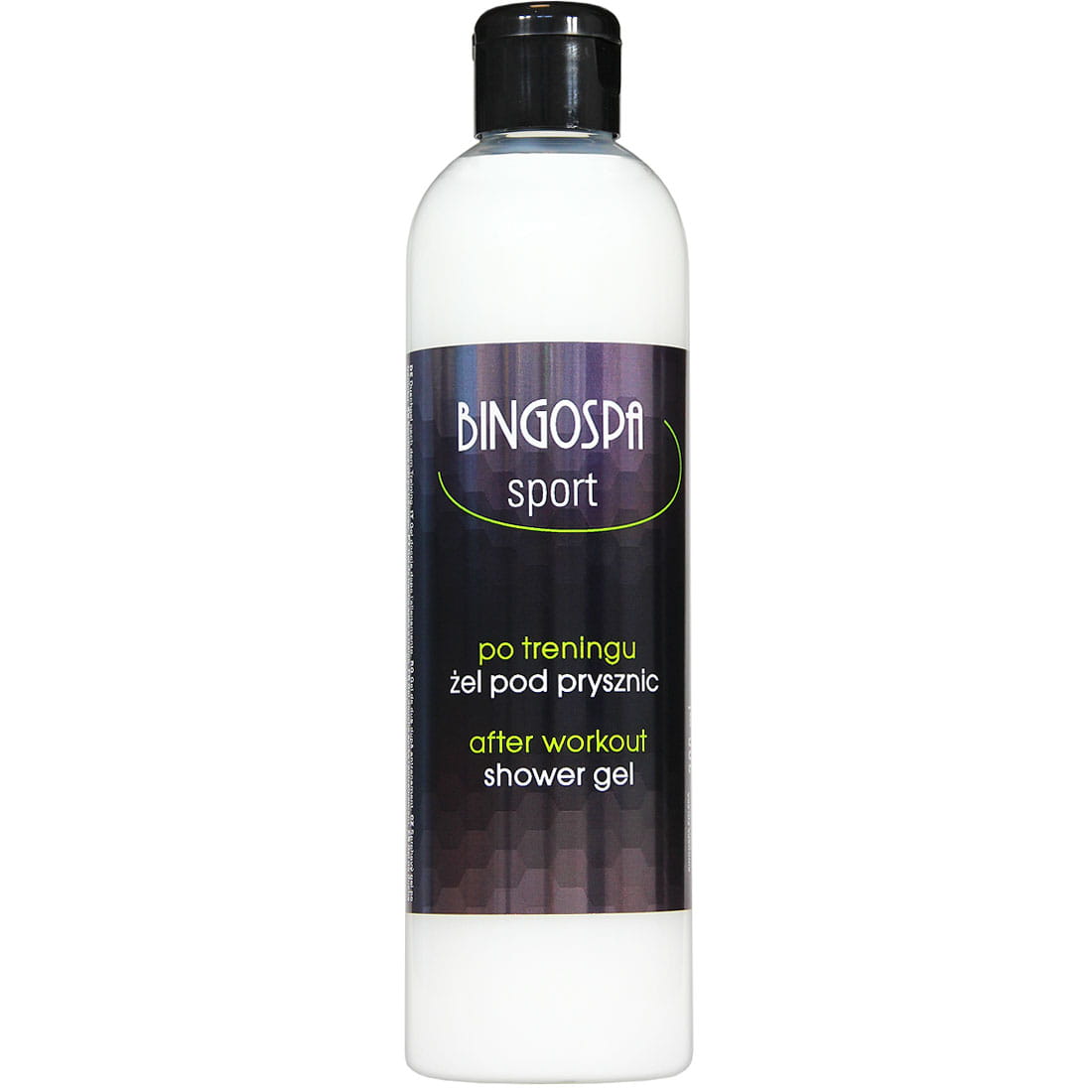 Żel pod prysznic po wysiłku, treningu 300 ml BINGOSPA sport